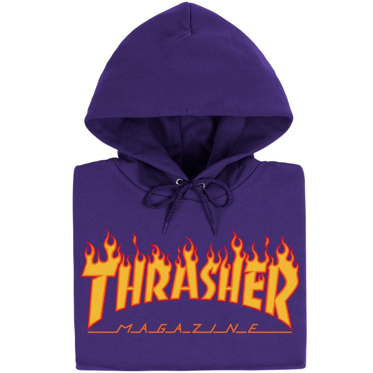 Thrasher Flame Hoodie - Purple – CCS