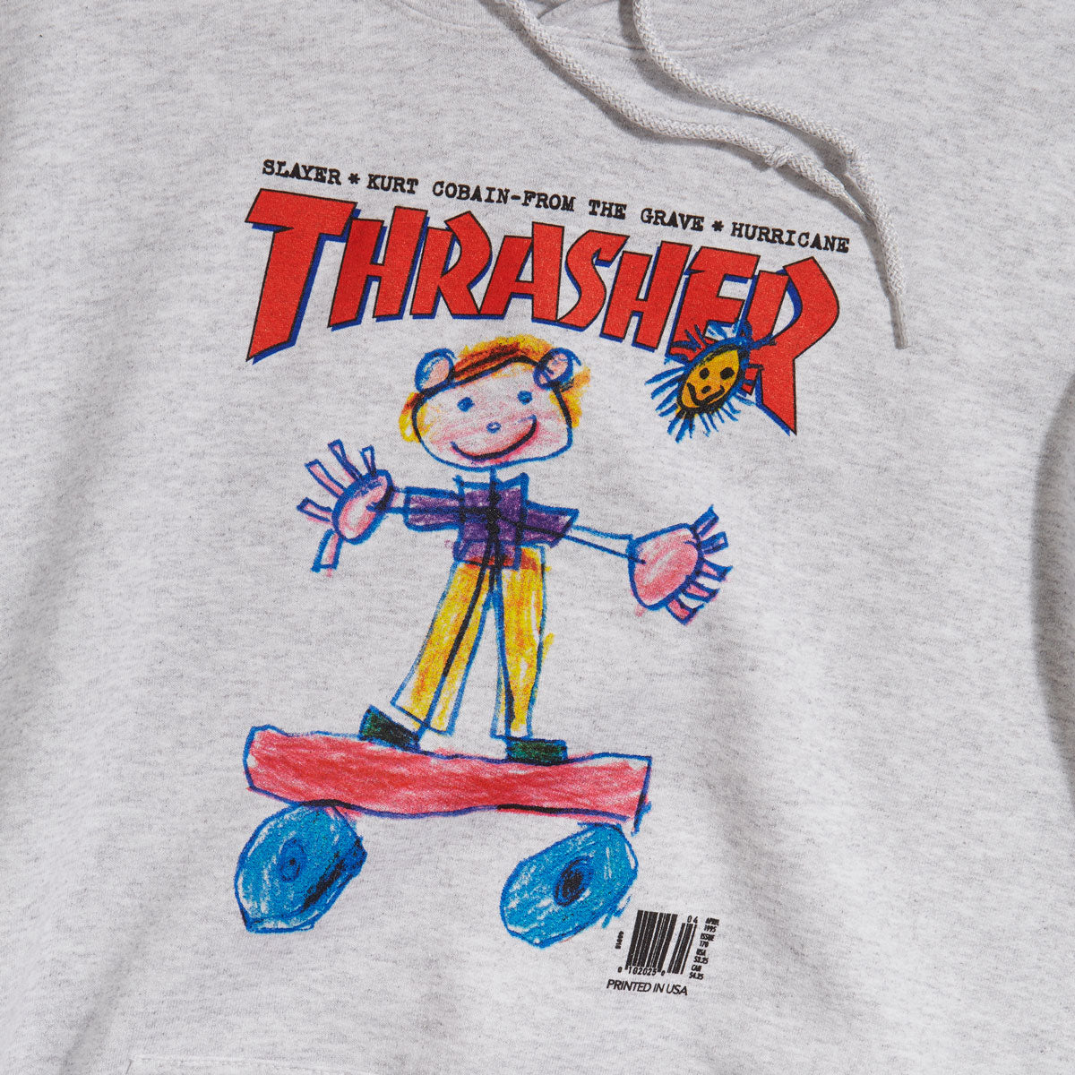 Thrasher Kid Cover Hoodie - Ash – CCS