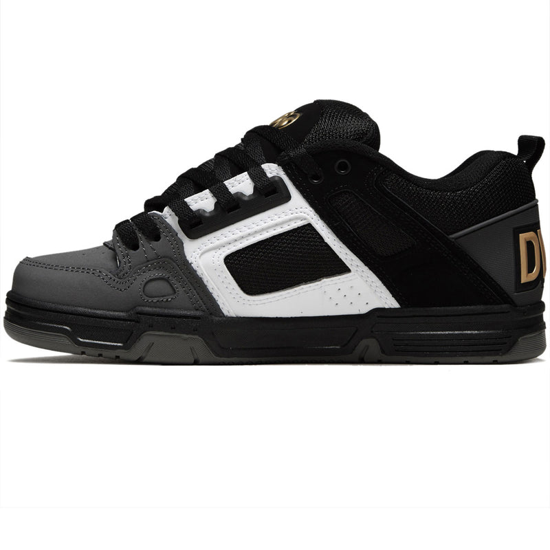 DVS Comanche Shoes - Black/White/Charcoal Nubuck