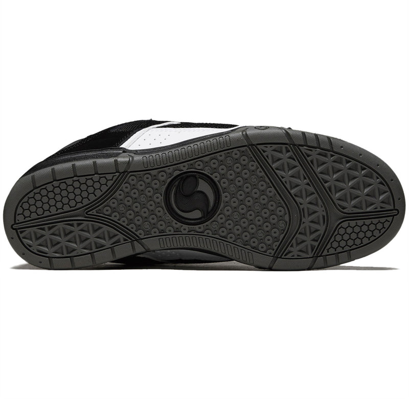 DVS Comanche Shoes - Black/White/Charcoal Nubuck