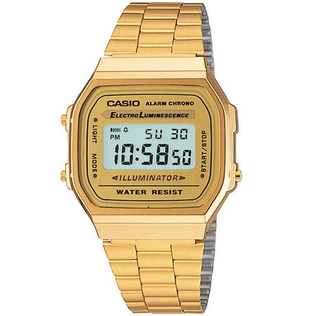 Casio A168 Watch - Gold image 1