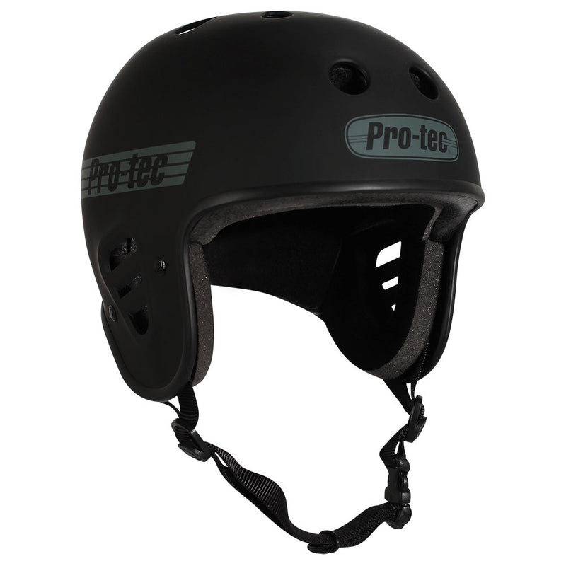 Protec Full Cut Certified Helmet - Matte Black