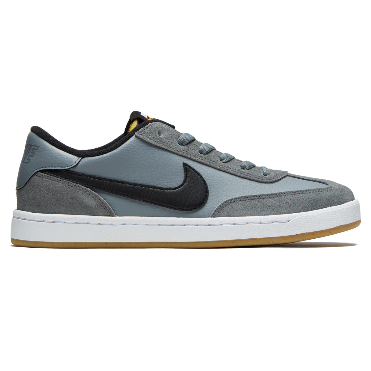 Nike SB FC Classic Shoes - Cool Grey/Black/White/Vivid Orange image 1