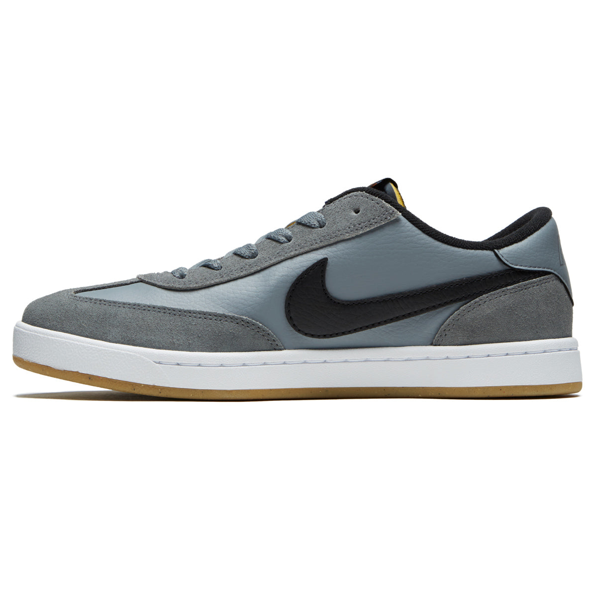 Nike SB FC Classic Shoes - Cool Grey/Black/White/Vivid Orange image 2