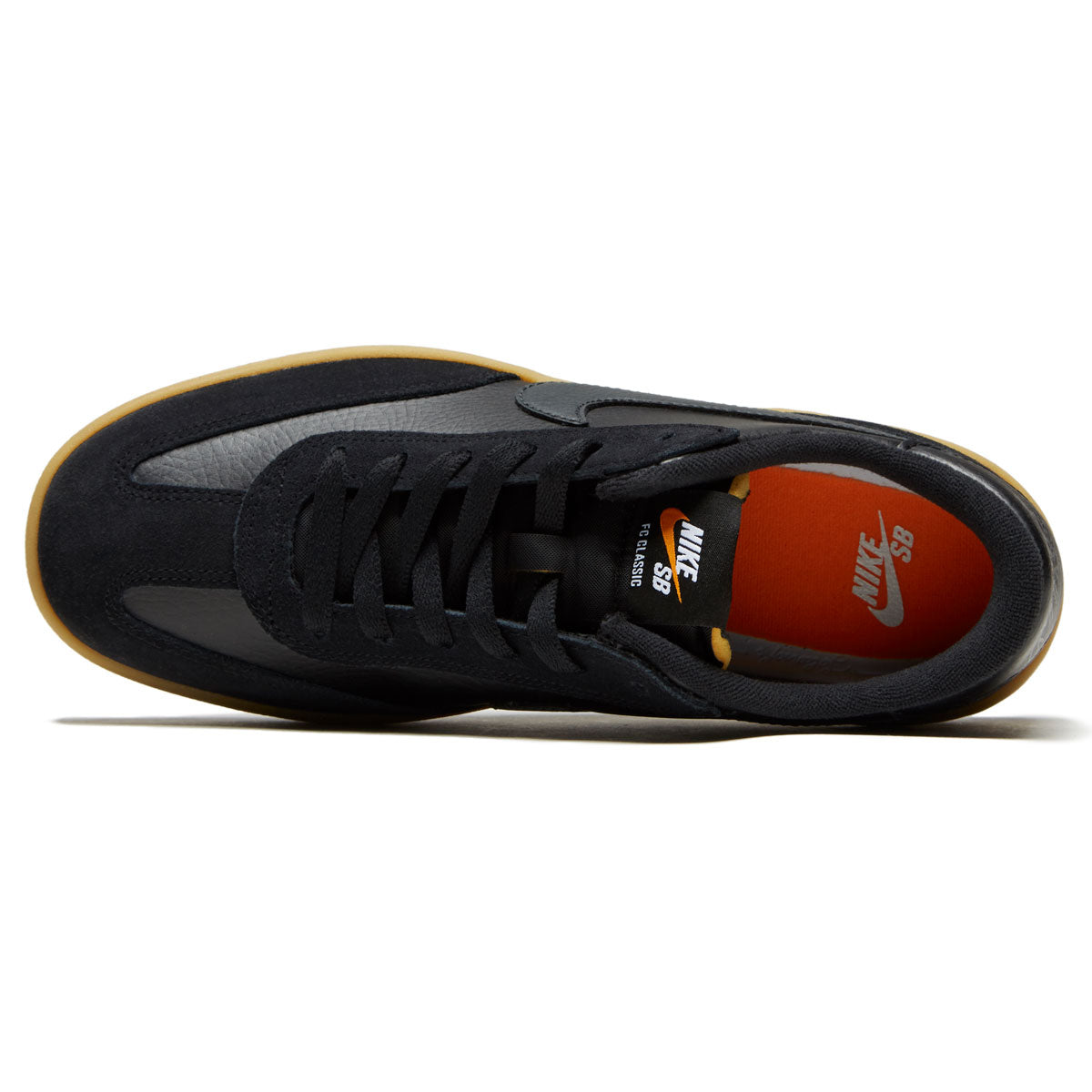 Nike SB FC Classic Shoes - Black/Anthracite/Vivid Orange image 3