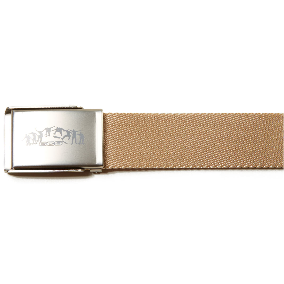 CCS Silver Kickflip Buckle Belt - Tan image 3