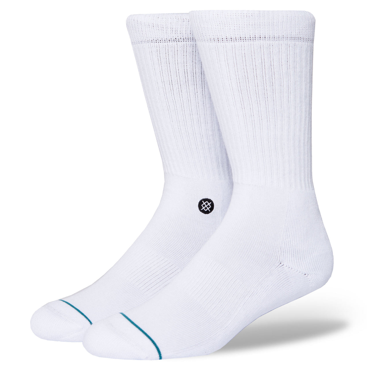 Stance Icon 3 Pack Socks - White image 1