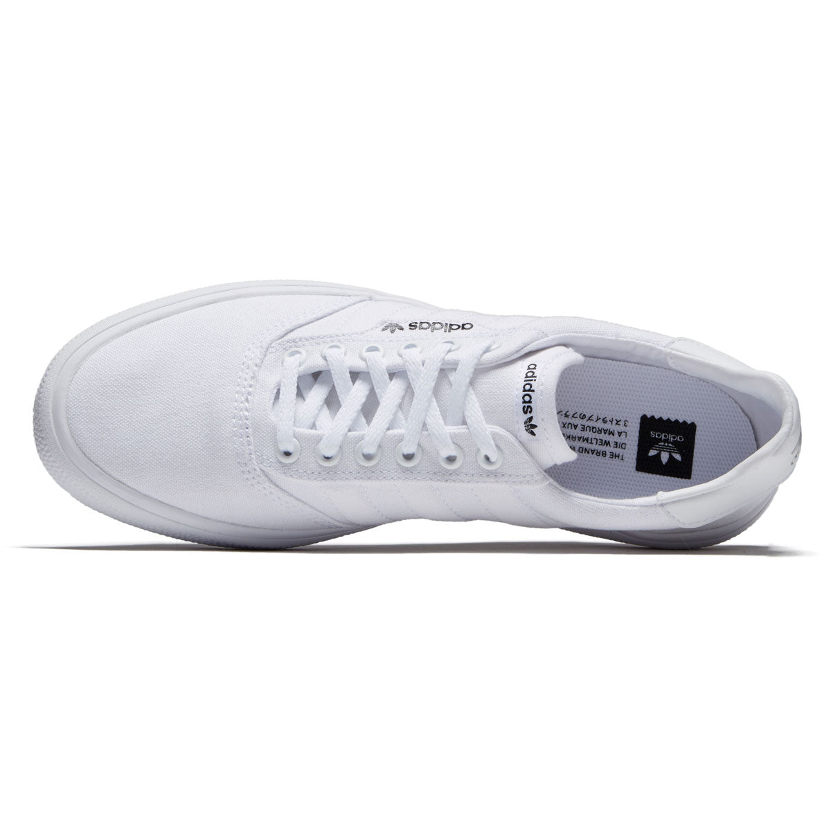 Adidas 3MC Shoes - White/White/Gold Metallic image 3