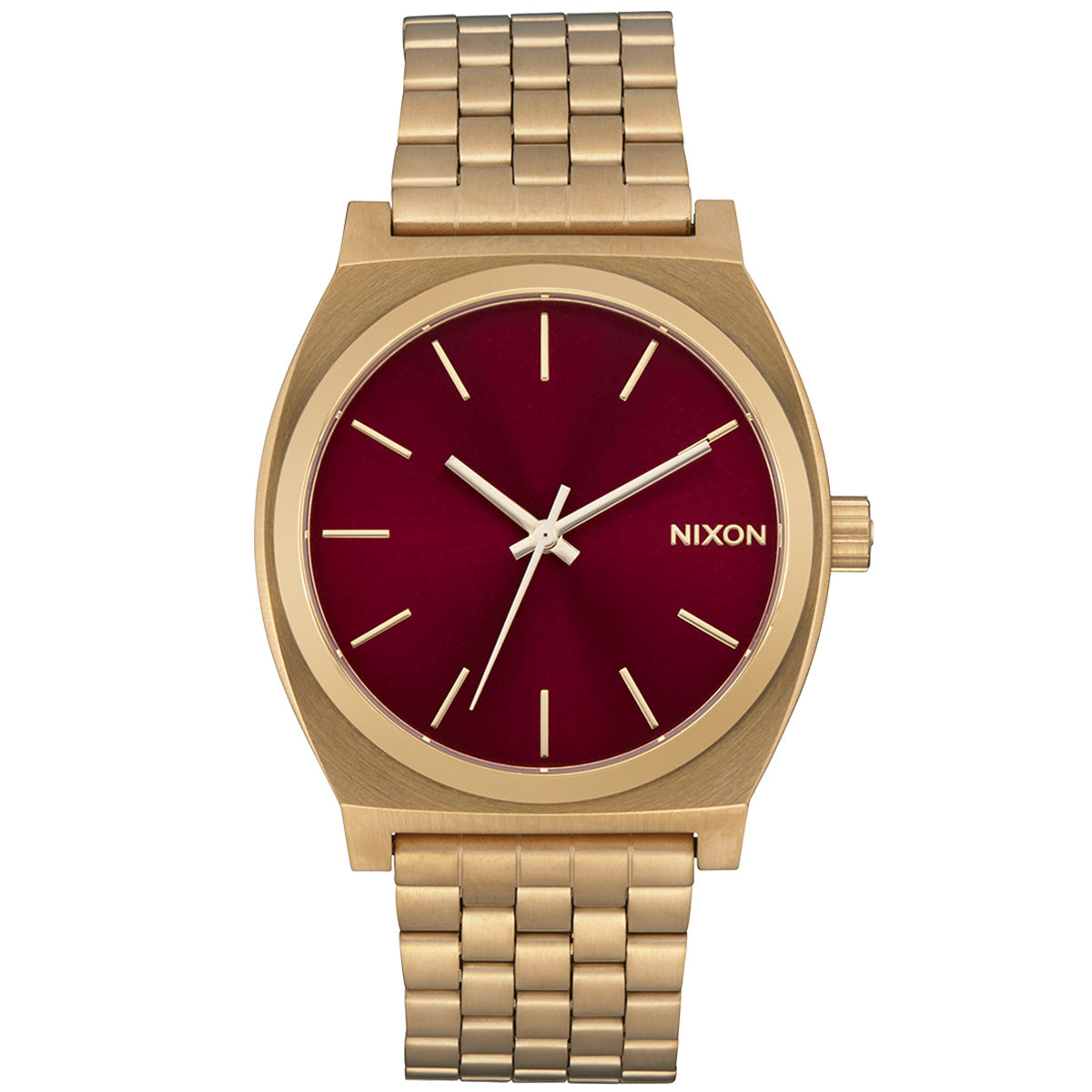 Nixon Time Teller Watch - Gold/Oxblood Sunray image 1