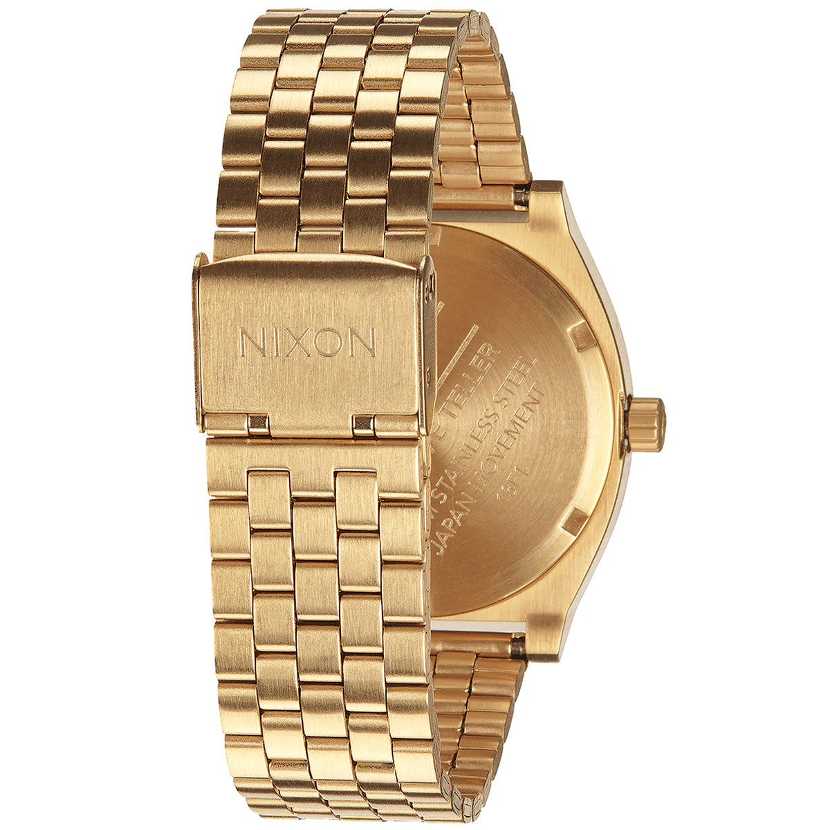 Nixon Time Teller Watch - Gold/Oxblood Sunray image 2