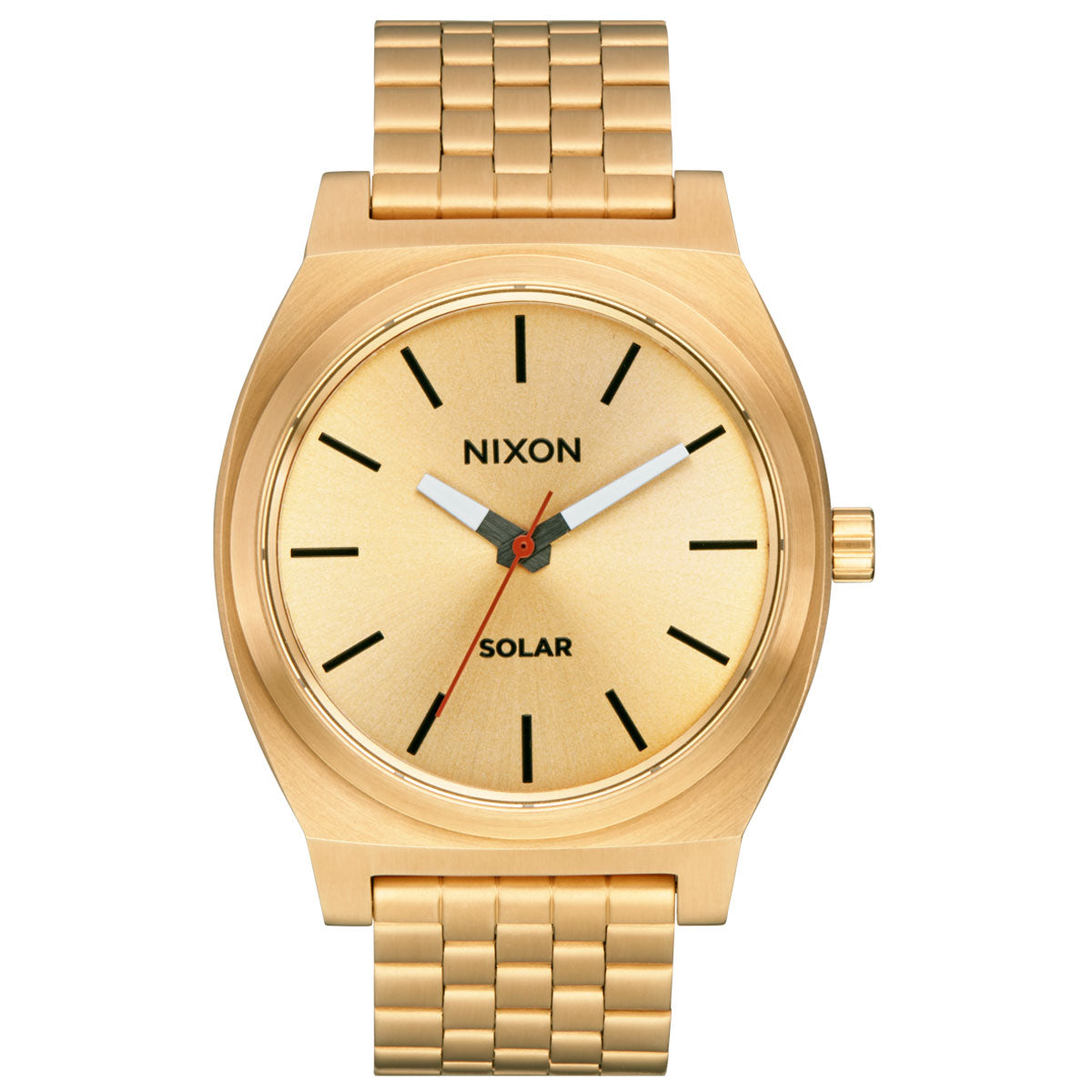 Nixon Time Teller Solar Watch - All Gold/Black image 1