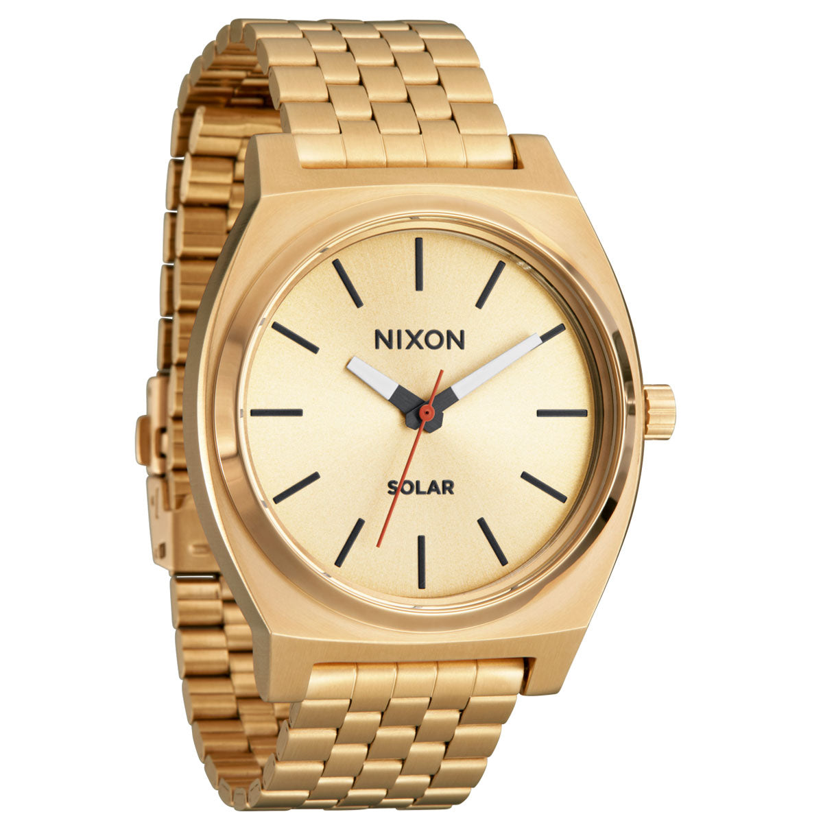 Nixon Time Teller Solar Watch - All Gold/Black image 4