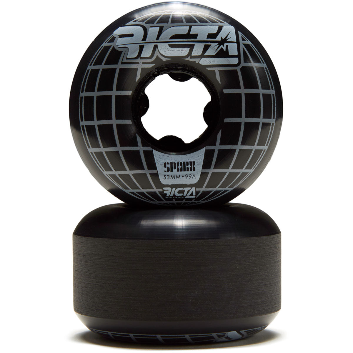 Ricta Mainframe Sparx 99a Skateboard Wheels - Black - 53mm image 2