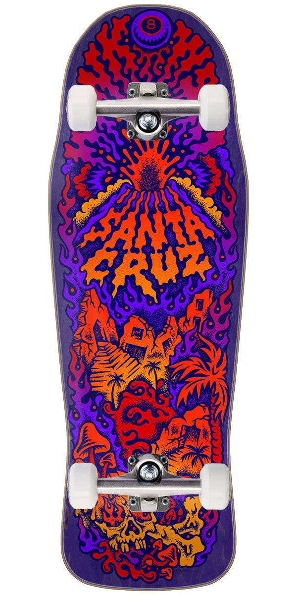 Santa Cruz Winkowski Volcano Shaped Skateboard Complete - 10.34