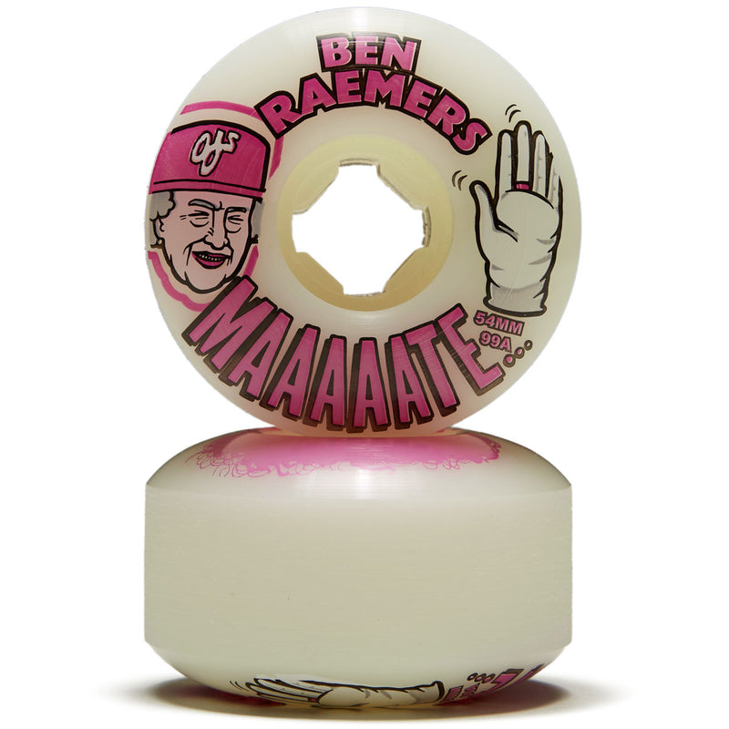 OJ Raemers Foundation Original EZ EDGE 99a Skateboard Wheels - 54mm