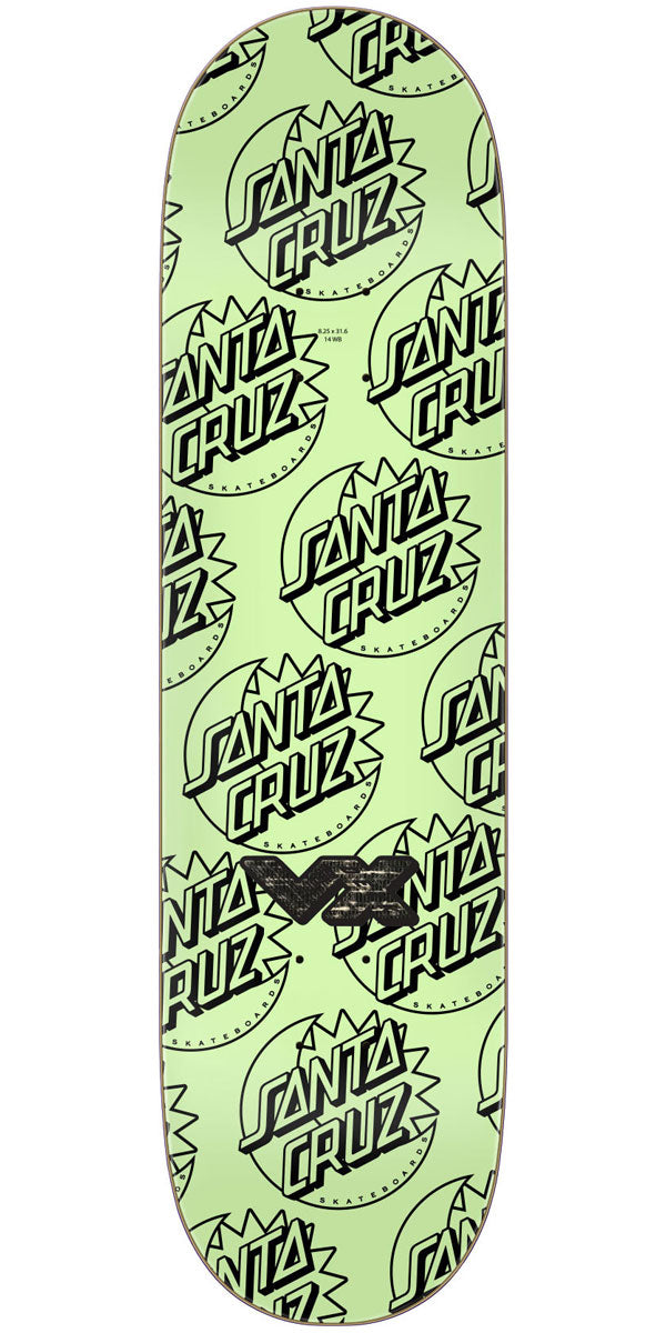 Santa Cruz Delfino Fortune Teller Glow VX Skateboard Deck - 8.25" – CCS