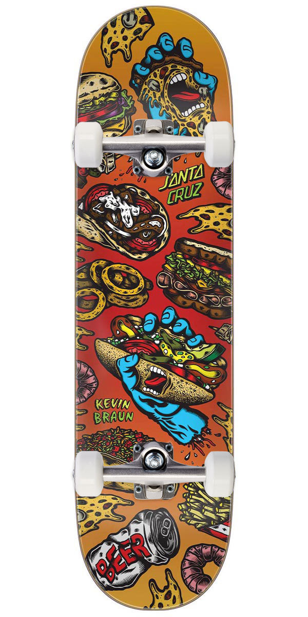 Santa Cruz Braun Snack Everslick Skateboard Complete - 8.25" – CCS