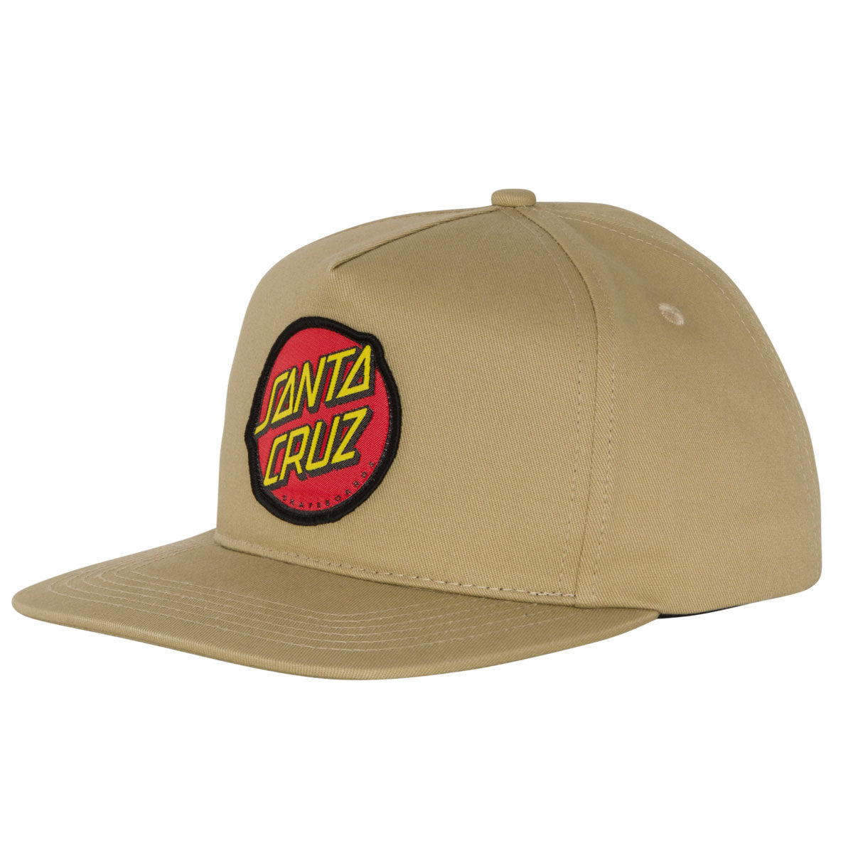 Santa Cruz Classic Snapback Hat - Tan image 1