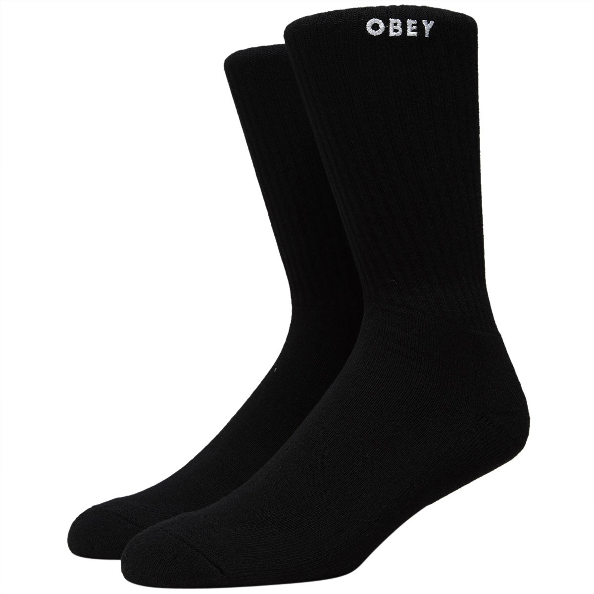 Obey Bold Socks - Black image 1