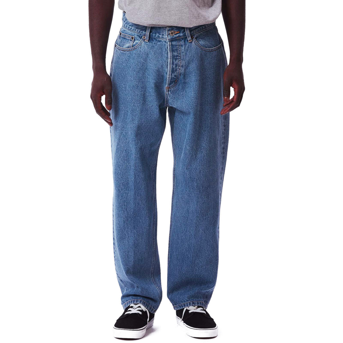 Obey Hardwork Denim Jeans - Light Indigo image 1