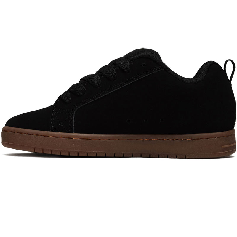 DC Court Graffik Shoes - Black/Gum