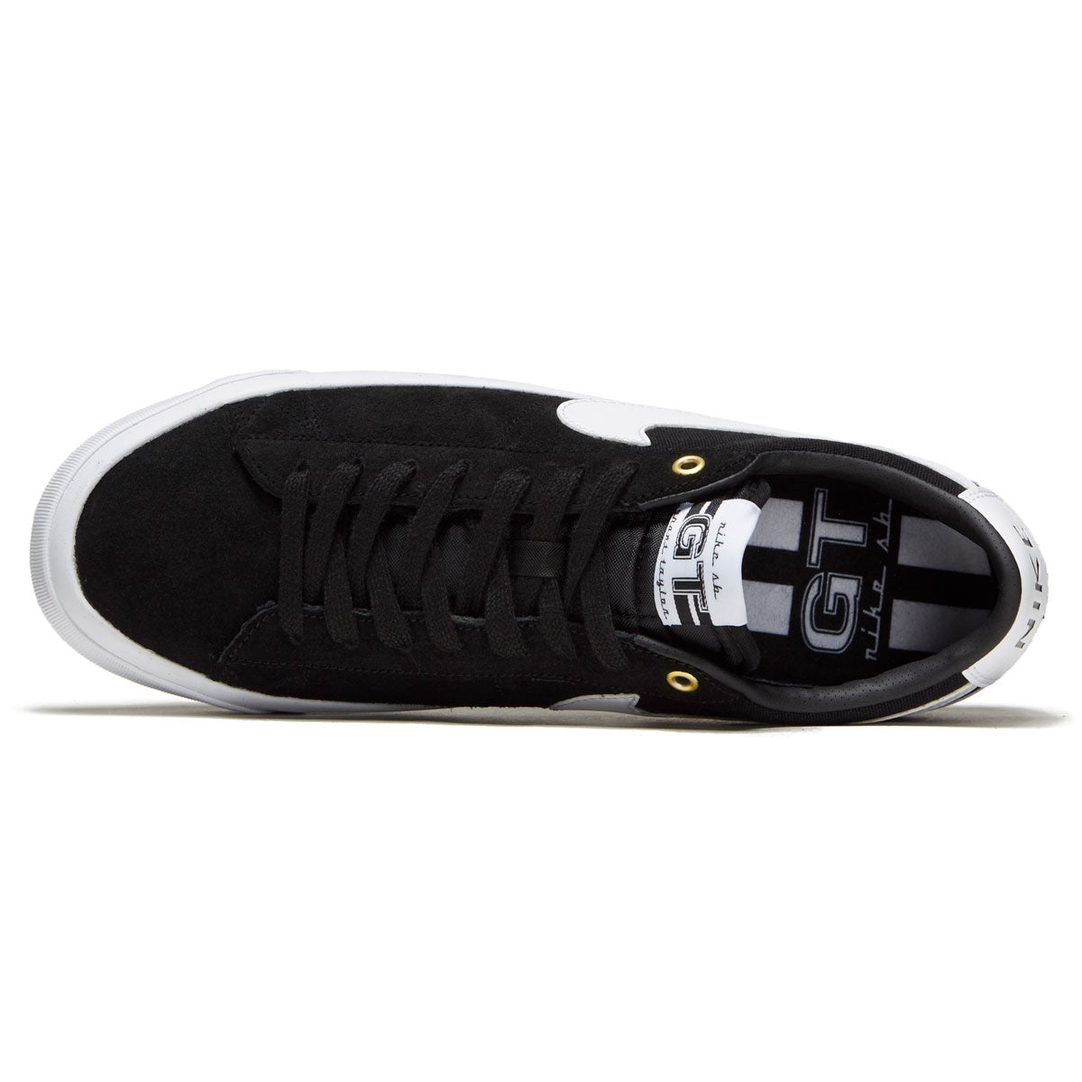 Nike SB Zoom Blazer Low Pro GT Shoes - Black/White/Black/White image 3