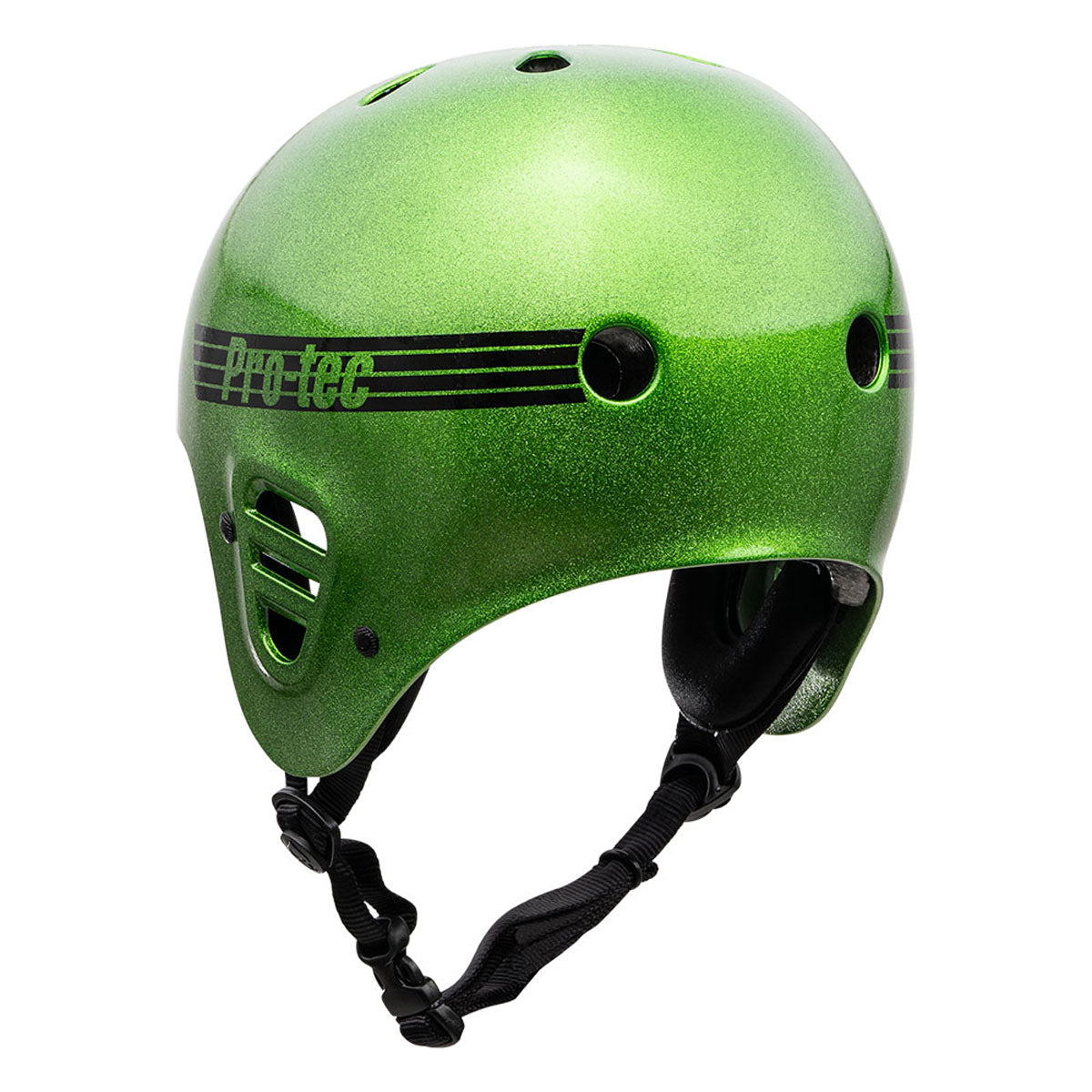 Pro-Tec Full Cut Certified Helmet - Candy Green Flake image 2