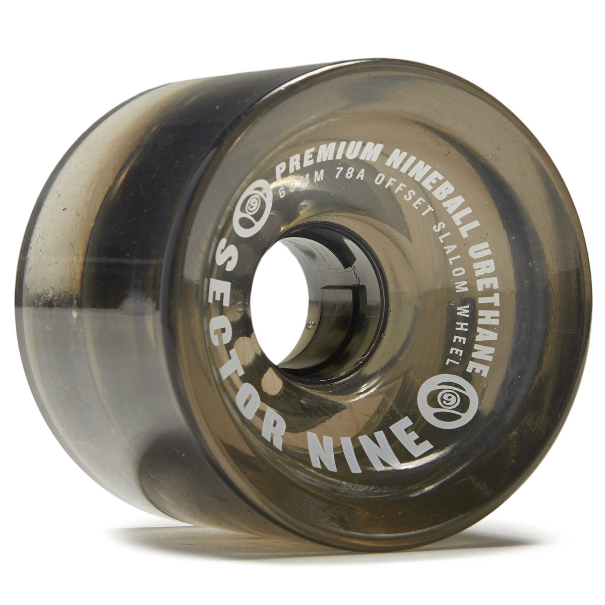 Sector 9 Nineball Slalom 78a Lt Blue 4-pk Longboard Wheels - Smoke - 69mm image 1