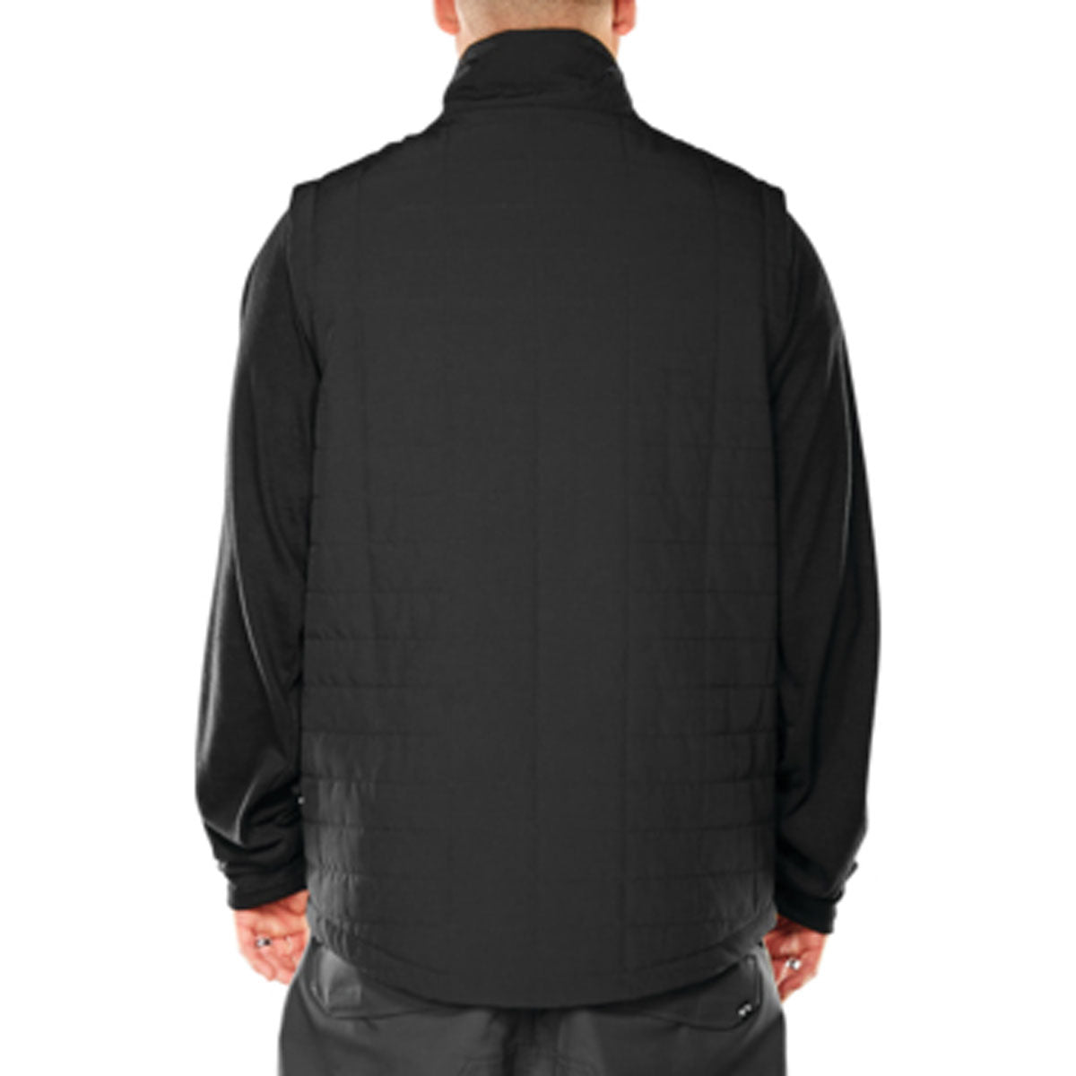 Thirty Two Rest Stop Puff Vest Snowboard Jacket - Black image 2