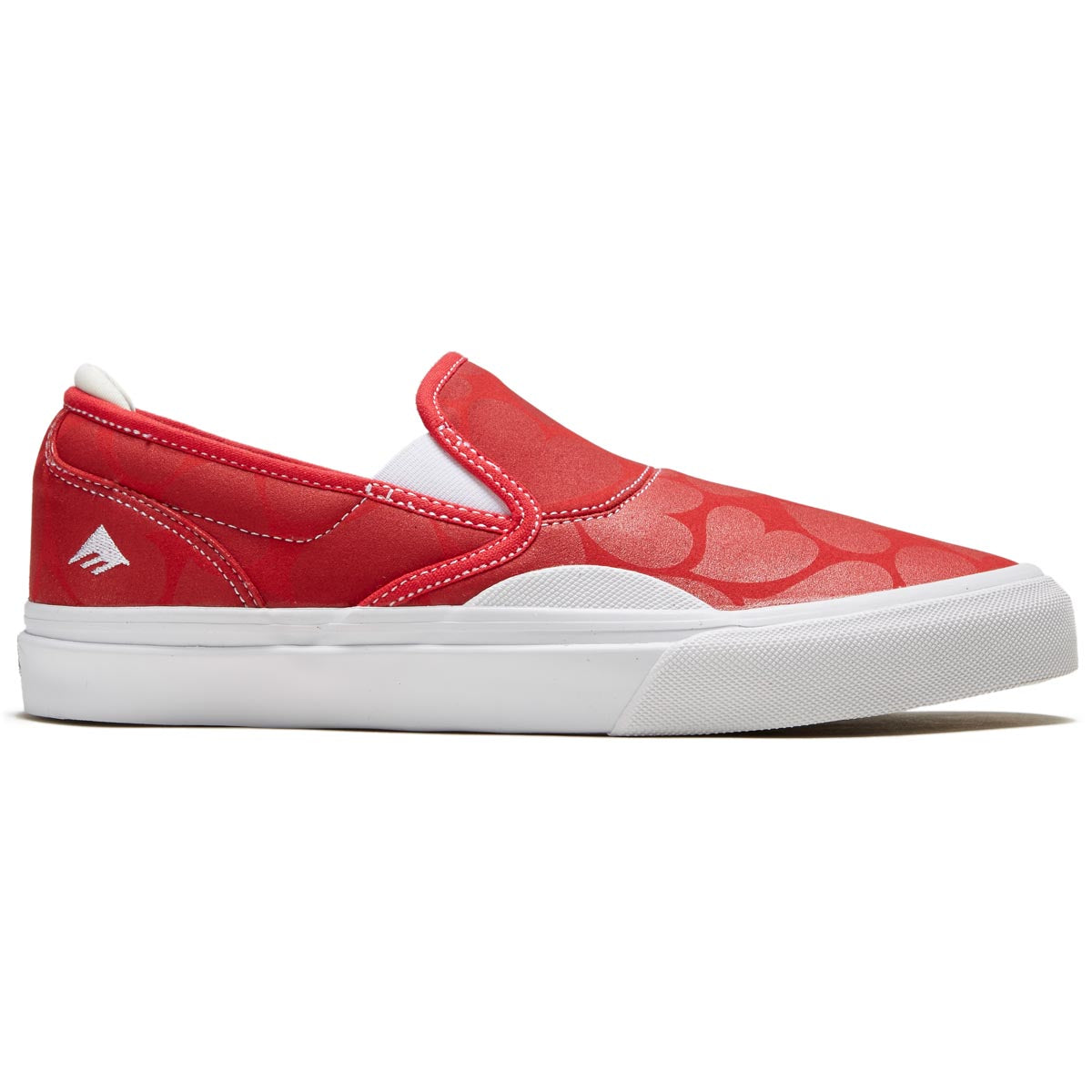 Emerica Wino G6 Slip-on Shoes - Red/White – CCS