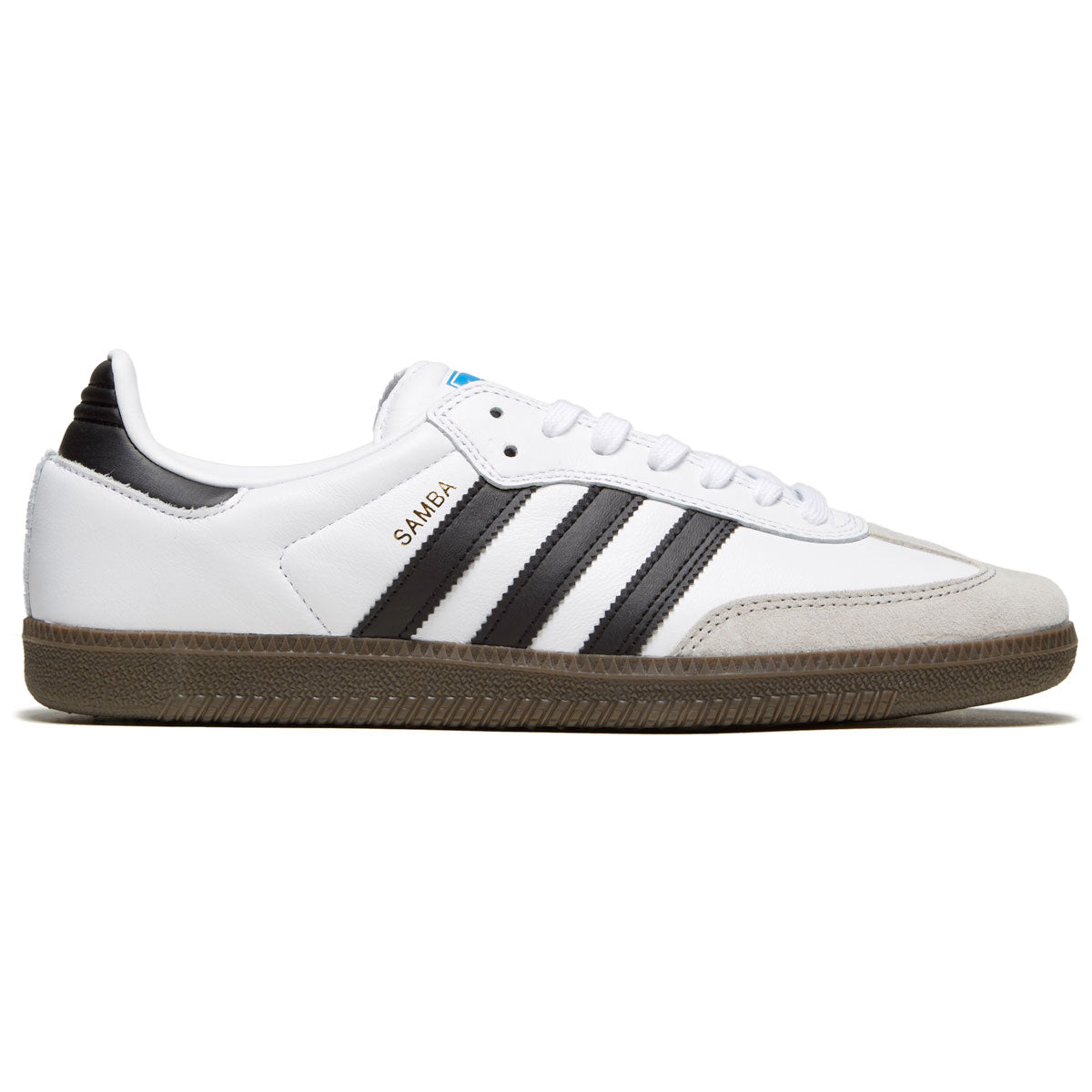 Adidas Samba Adv Shoes - White/Core Black/Gum image 1