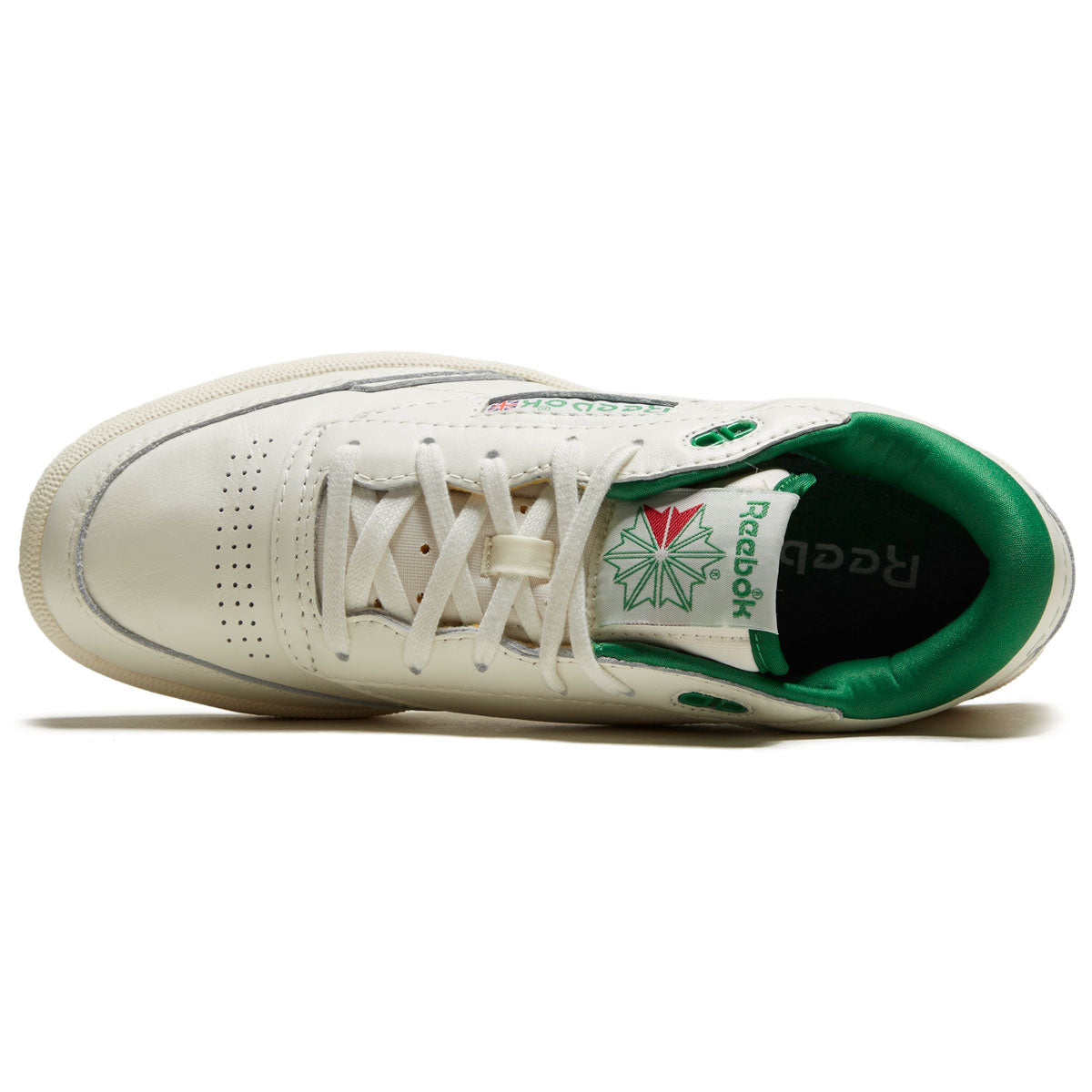Reebok Club C Mid II Vintage Shoes - Chalk/Glen Green/Classic White – CCS
