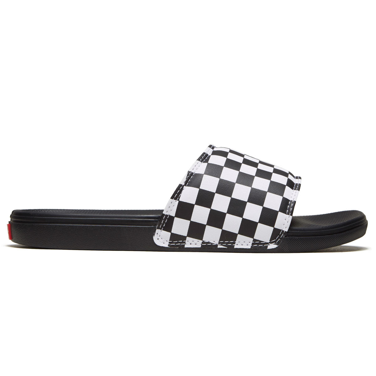 Vans La Costa Slide-on Sandals - Checkerboard True White/Black image 1