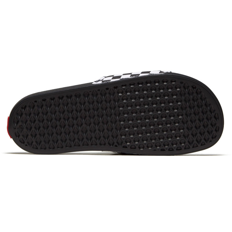 Vans La Costa Slide-on Sandals - Checkerboard True White/Black
