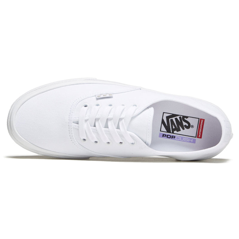 Vans Skate Authentic Shoes - True White