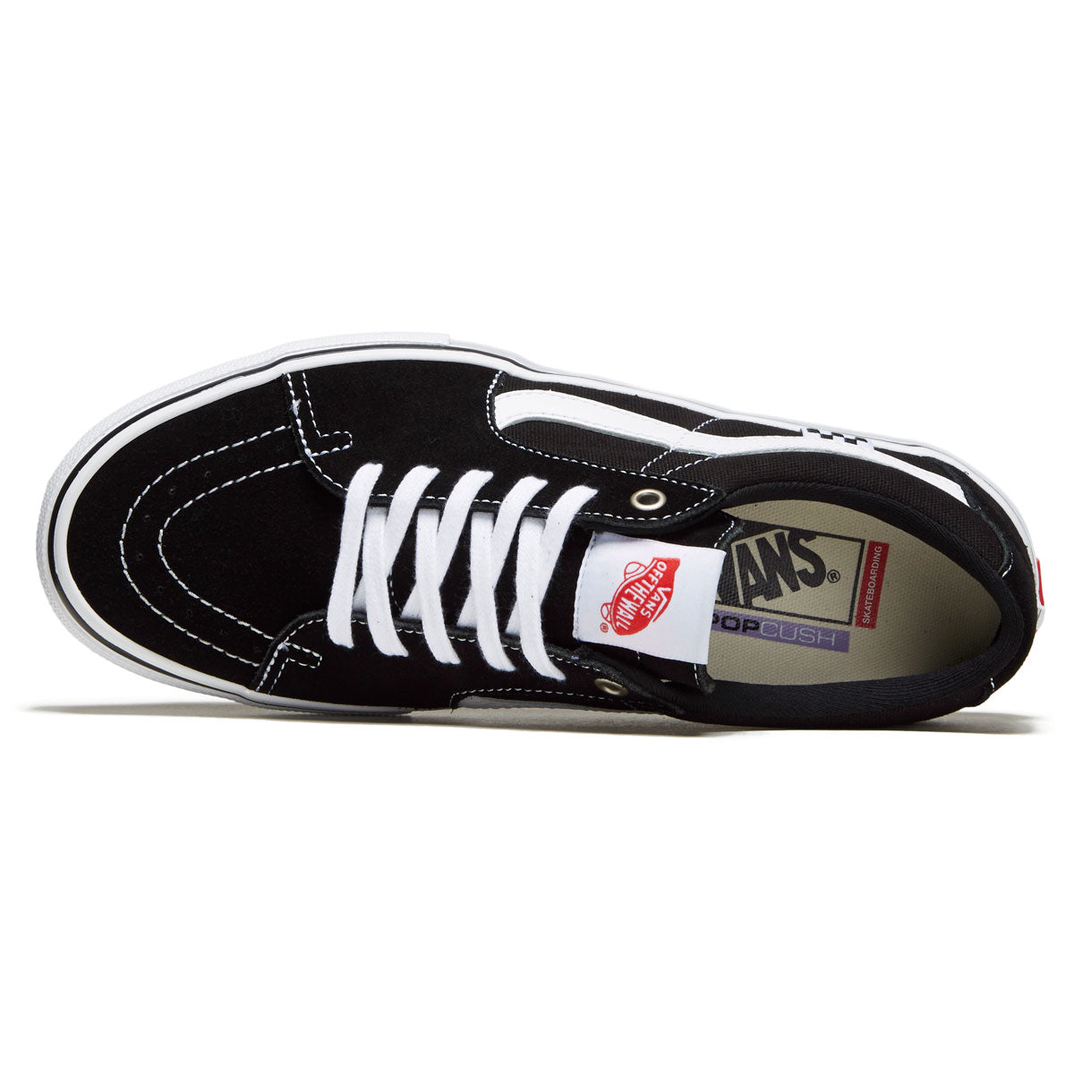 Vans Skate Sk8-Low Shoes - Black/White – CCS