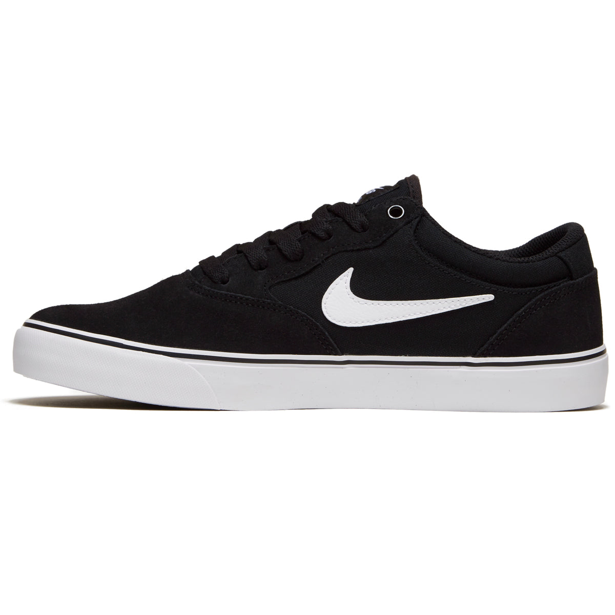 Nike SB Chron 2 Shoes - Black/White/Black image 2