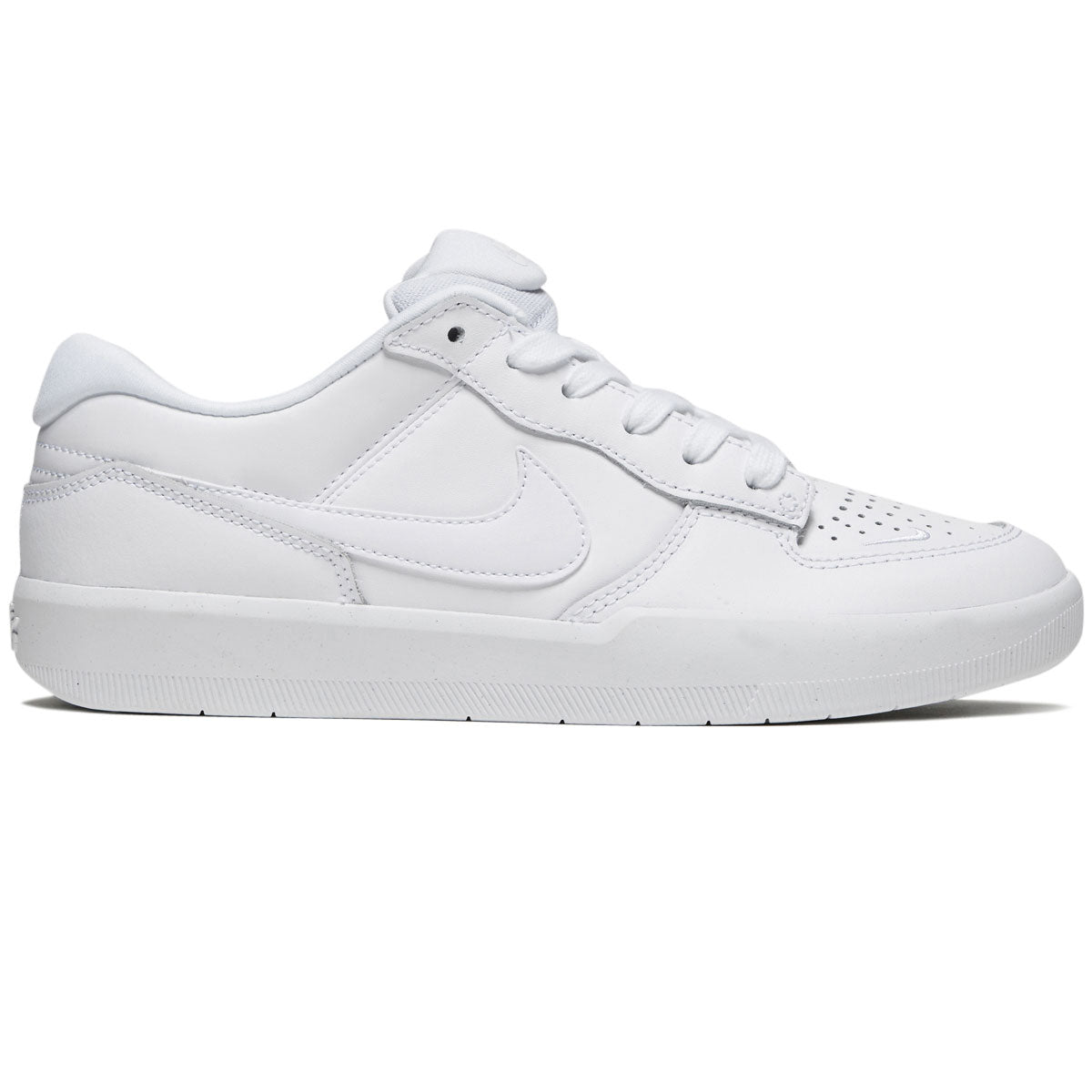 Nike SB Force 58 Premium Shoes - White/White/White/White –