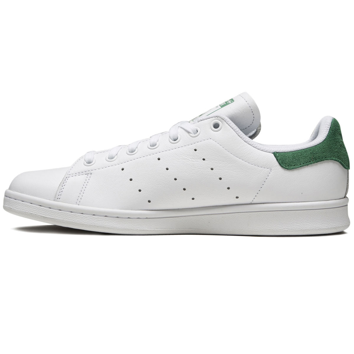 Adidas Stan Smith Adv Shoes - White/White/Green – CCS