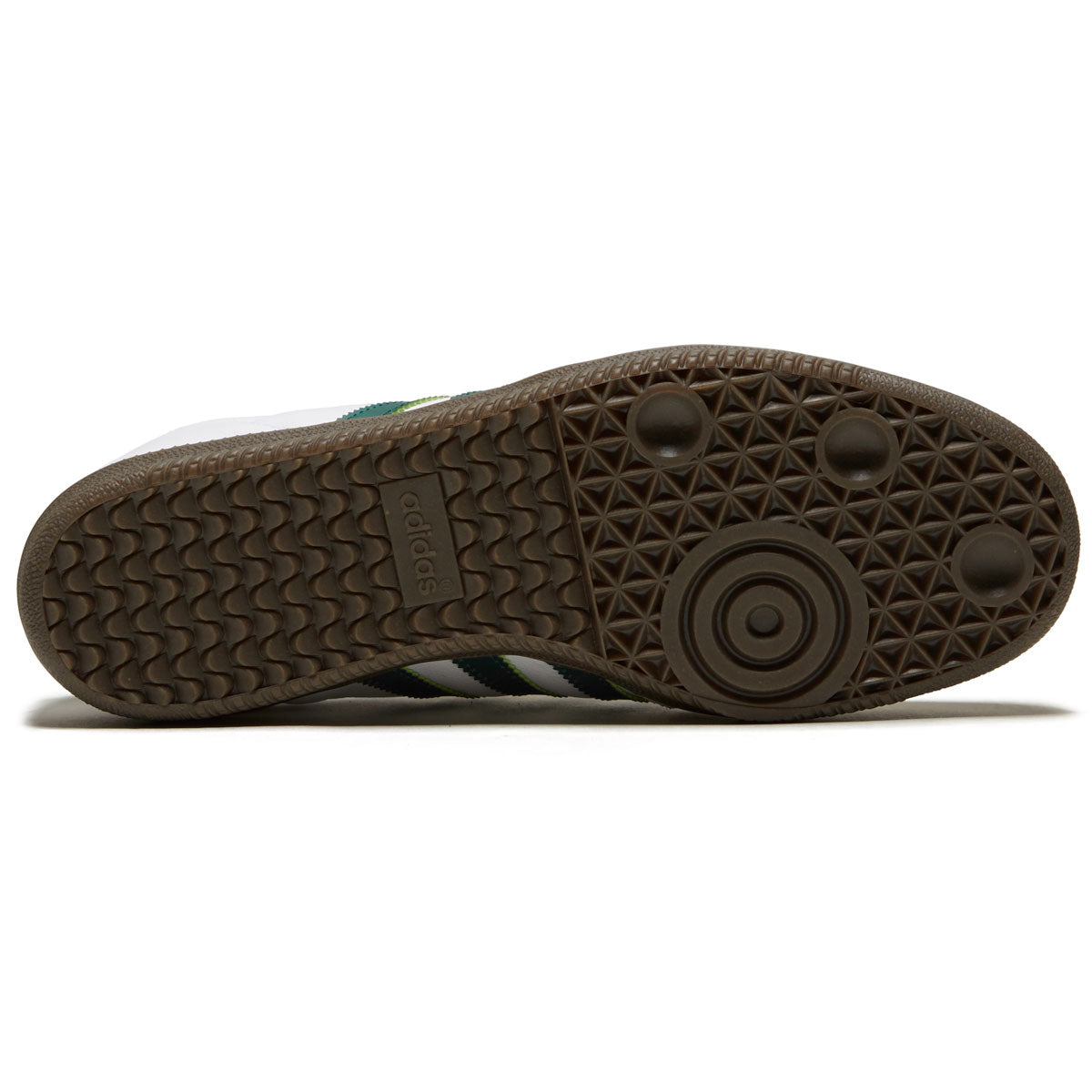 Adidas Samba Adv Shoes - White/Collegiate Green/White image 4