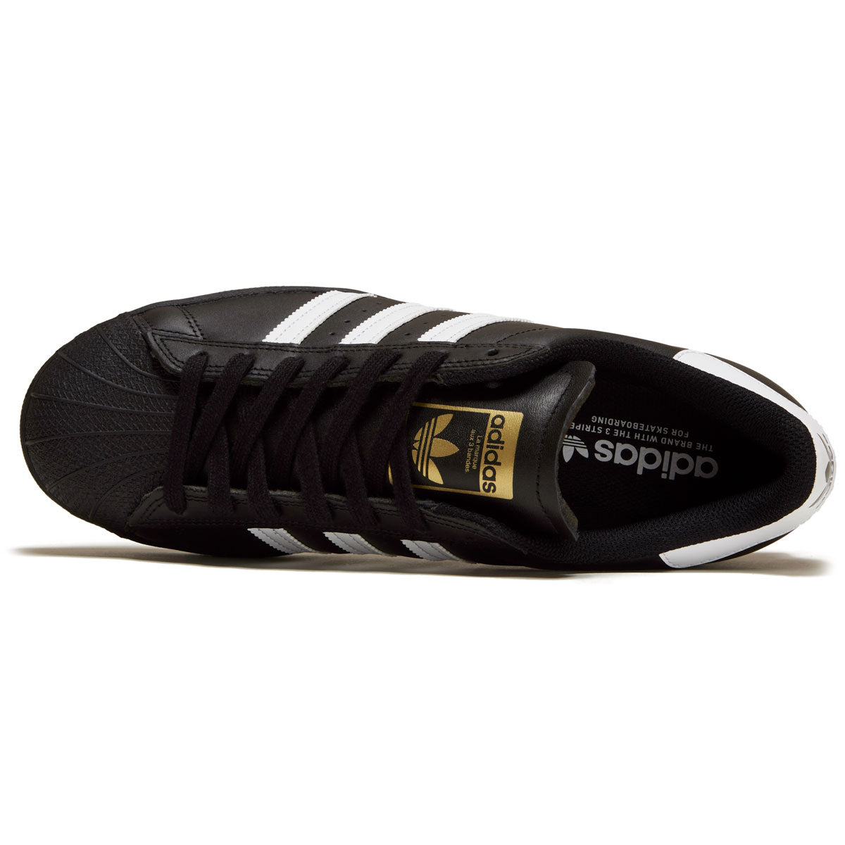 Adidas Superstar Adv Shoes - Core Black/White/White, – CCS