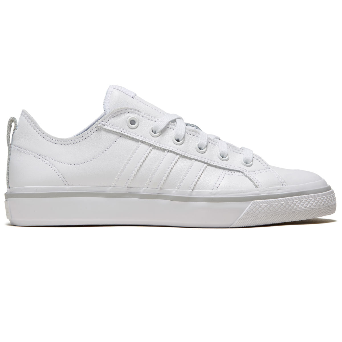 Adidas Nizza Low ADV Shoes - White/White/Grey – CCS