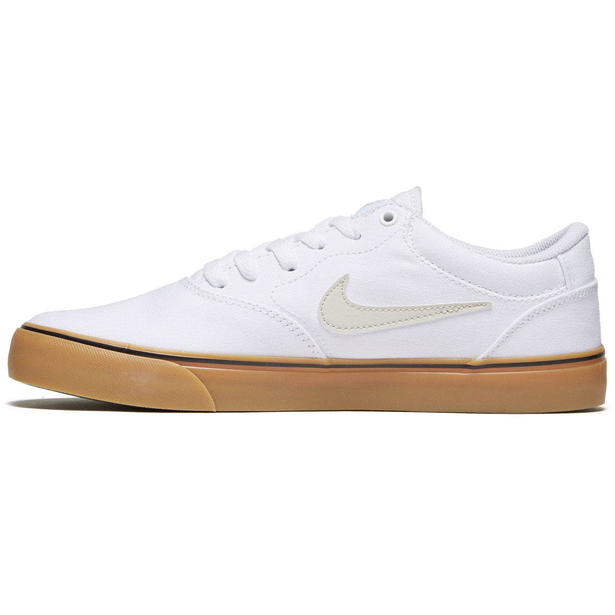 Nike SB Chron 2 Canvas Shoes - White/Light Bone/White/Gum Light Brown – CCS