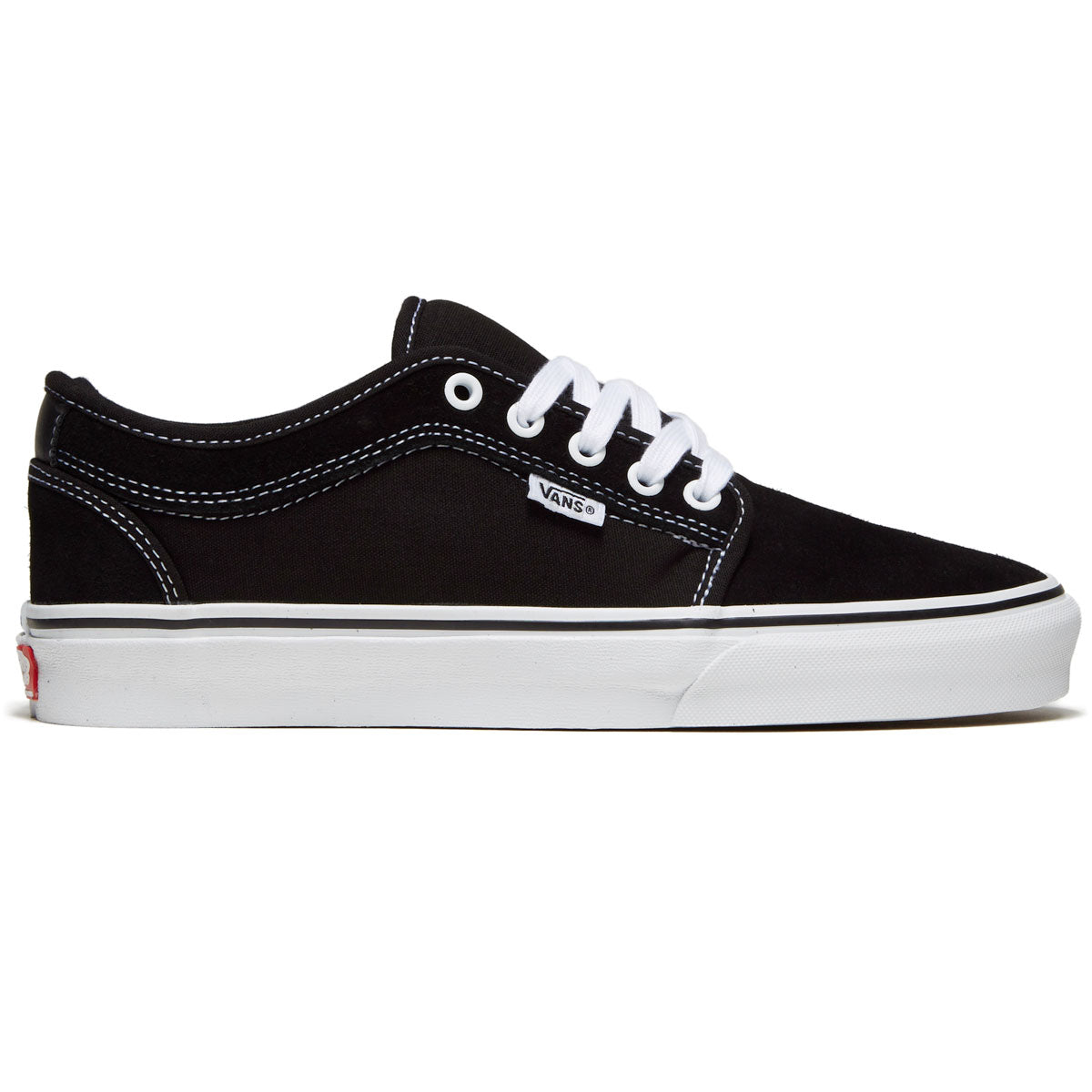 Vans Skate Chukka Low Shoes - Black/White – CCS