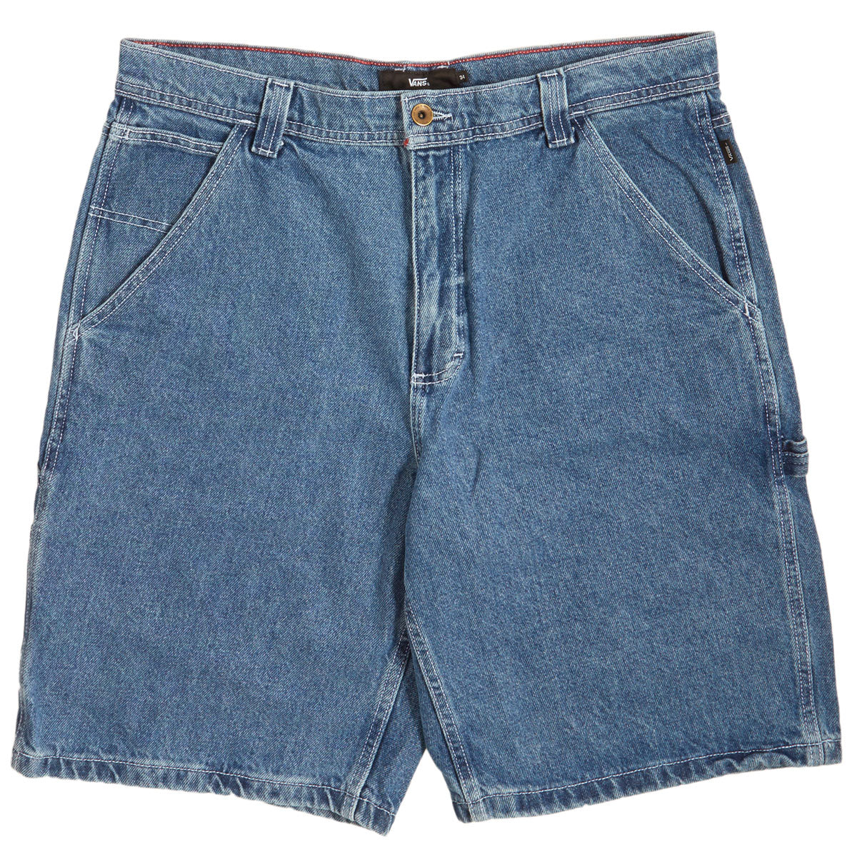 Vans Drill Chore Loose Denim Shorts - Stone Wash image 1