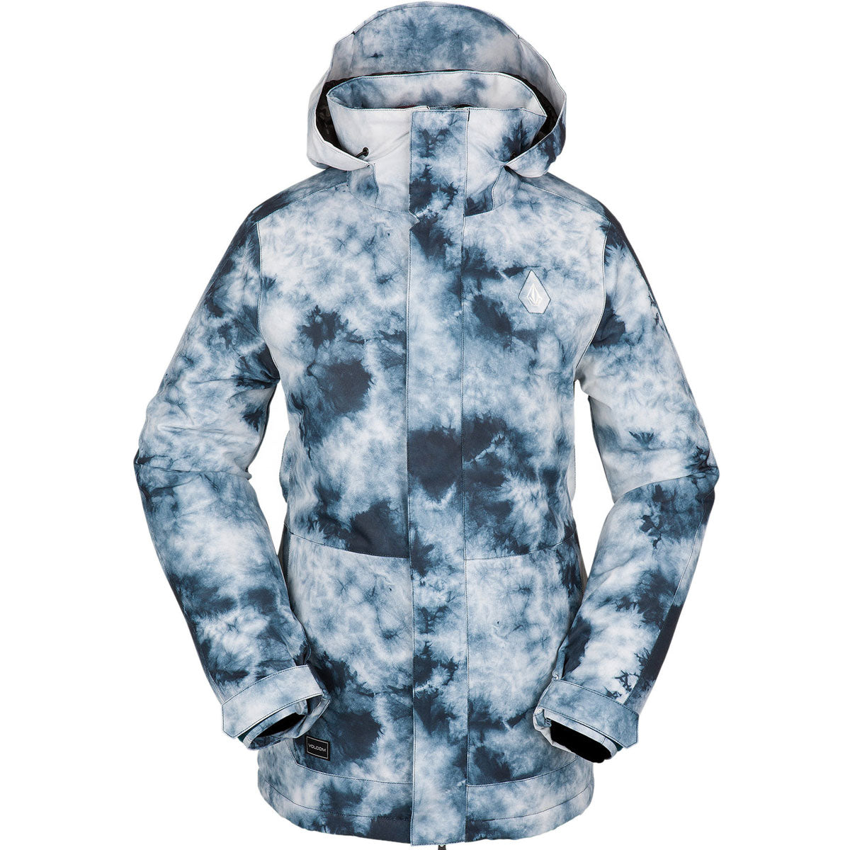 Volcom Womens Westland Ins Snowboard Jacket - Storm Tie-dye image 4