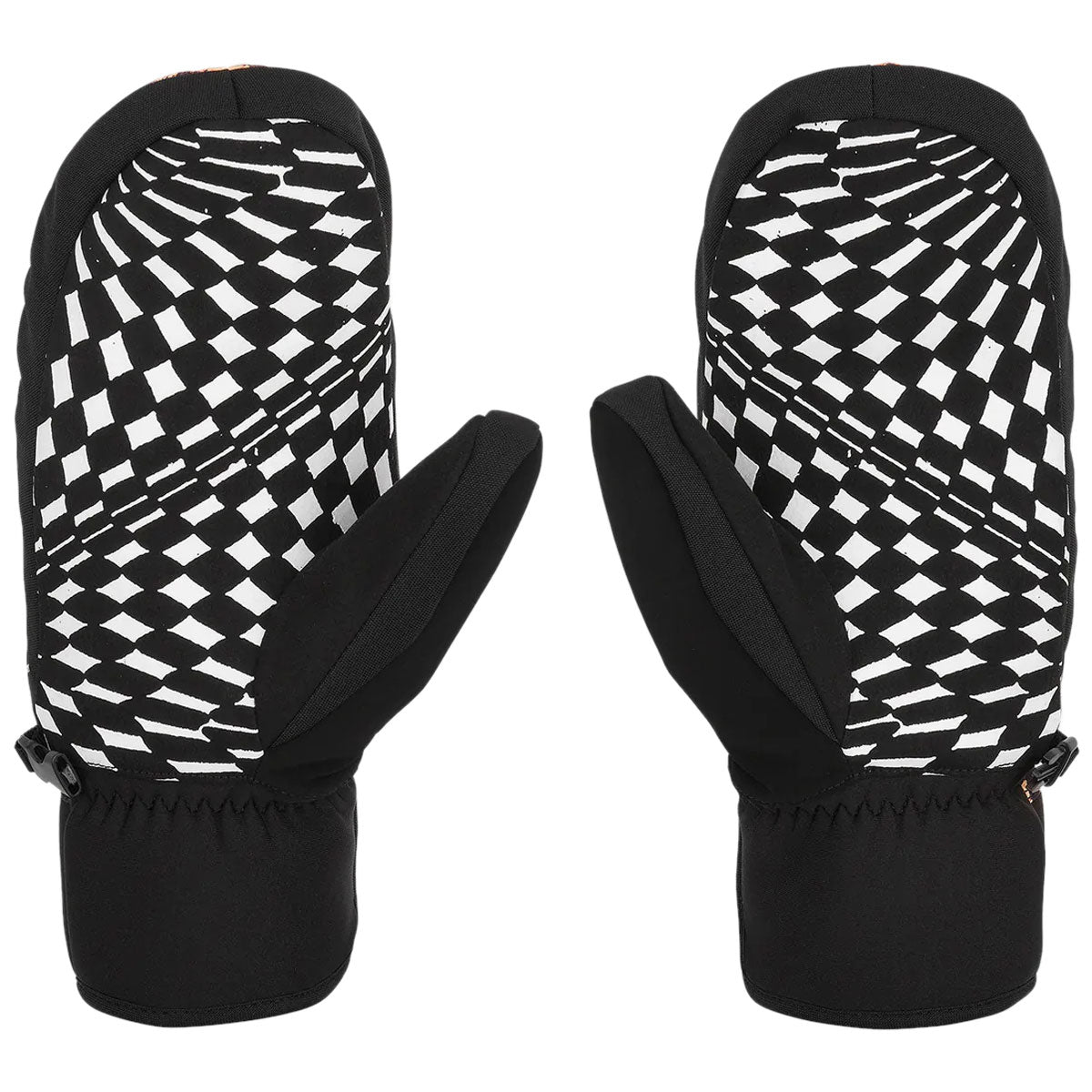 Volcom V.co Nyle Mitt Snowboard Gloves - Gold Giraffe image 2