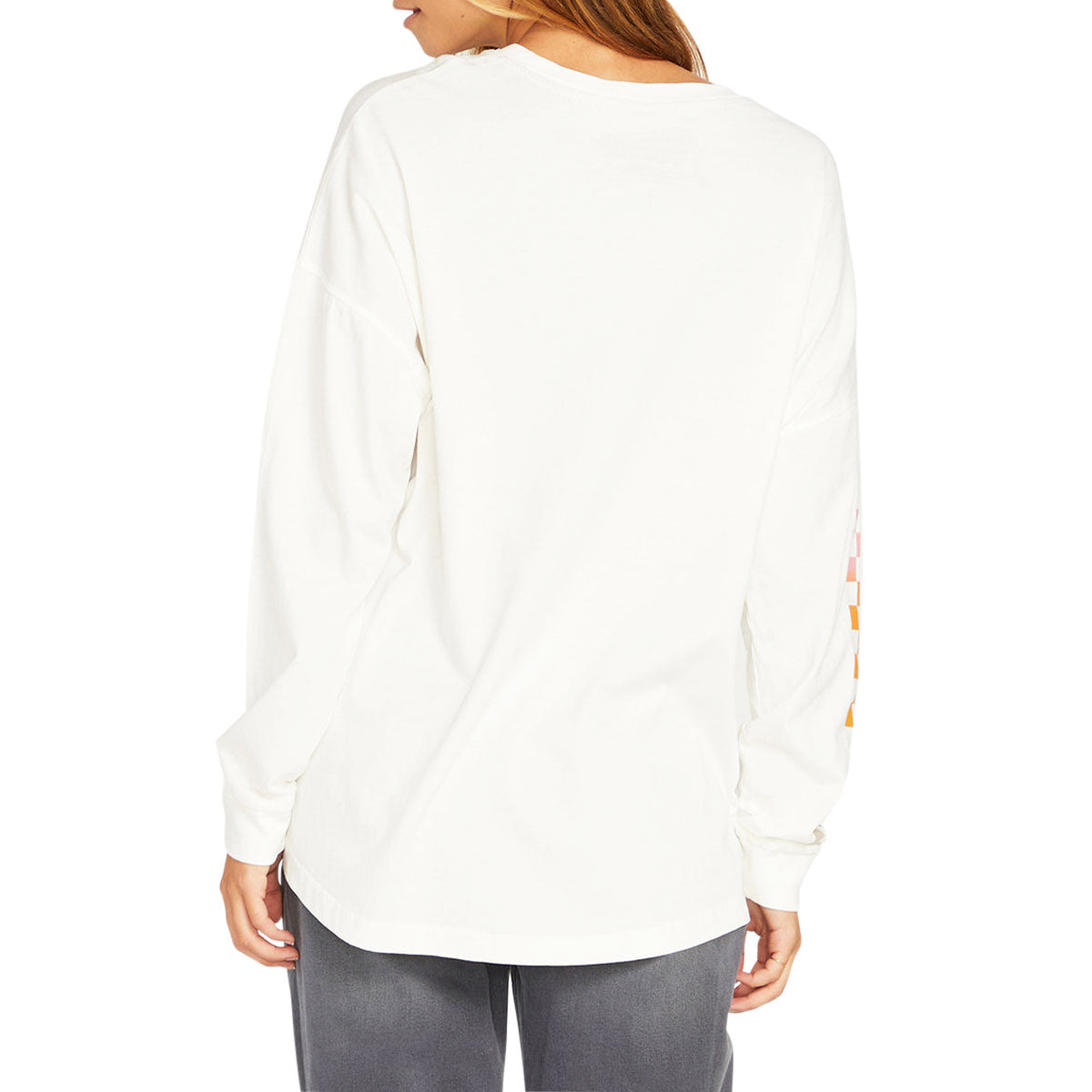 Volcom Womens Werk Doubles Long Sleeve T-Shirt - Star White image 3