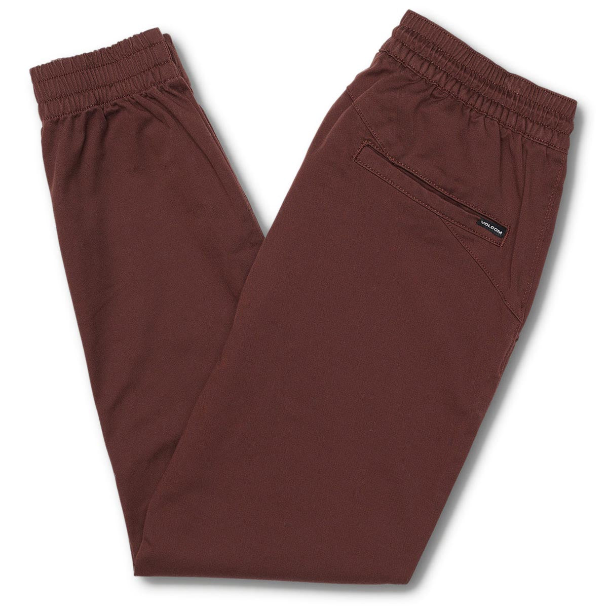 Volcom Frickin Slim Jogger Pants - Plum II image 2