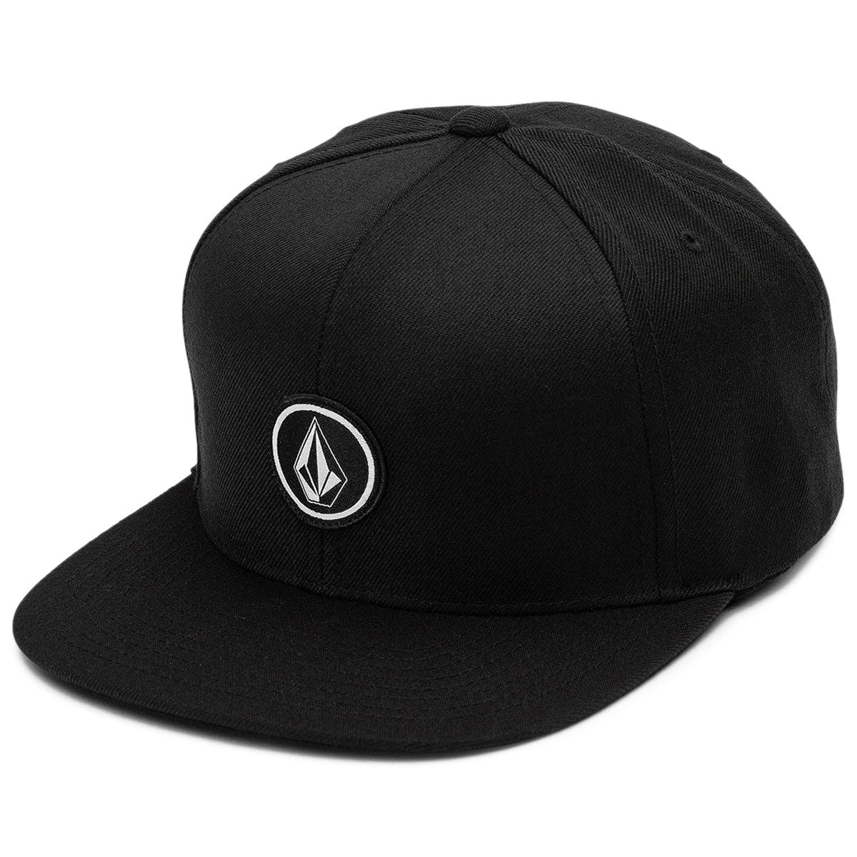 Volcom Quarter Twill Hat - Black/Black image 1